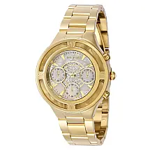 Relgio Angel Feminino com Mostrador em Madreprola - 36mm. Ouro 39584