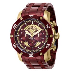 Relógio Masculino Analógico de Quartzo 50mm, Invicta Pro Diver 40684, Vermelho