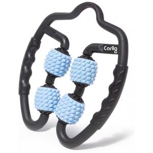 Massageador Muscular Manual com 6 Pontos para Aliviar a Dor, Reduzir Celulite e Tratar Tecidos Profundos, e, CARLLG, Preto