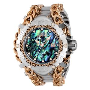 Relgio masculino Gladiador Automtico com mostrador Abalone - 58,3 mm. Ao. Ouro Rosa 36884