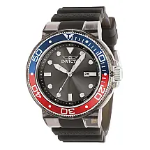 Relgio masculino profissional 51,5 mm. Preto. Transparente 38884