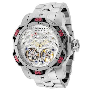 Relógio Masculino Automático Reserve Venom, Invicta 35984, Prata