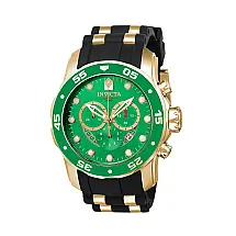 Relógio Pro SCUBA Masculino - 48mm. Ouro. Preto ZG-6984