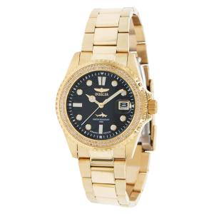 Relógio Feminino Pro Diver 0,67 quilates com Diamante, Invicta 37984, Dourado e Preto