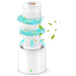 Desumidificador Mini Portátil e Recarregável, 45W, Área 5 m2, 110v, UOOEA, Branco