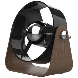 Ventilador de Mesa USB com 3 Velocidades, 5V, SHARPER IMAGE FA1 0102 06, Preto