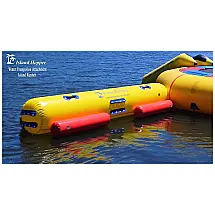 Anexo de Tronco de Trampolim Aquático, ISLAND HOPPER ISLRUNNER, Amarelo