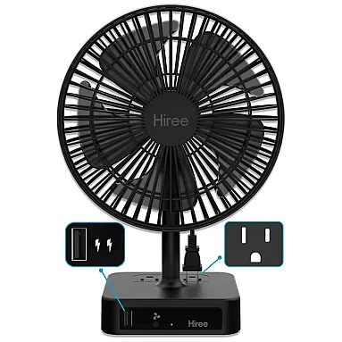 Ventilador de Mesa com 3