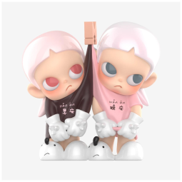 Estátua Zsiga Romantic Greetings da Pop Mart