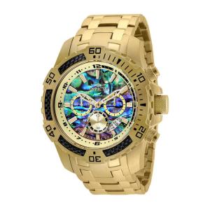 Relgio Masculino Invicta Pro SCUBA com Mostrador Abalone - 51mm em Ouro 25094