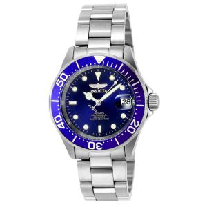 Relógio Masculino Automático Pro Diver, Invicta 9094, Prata e Azul