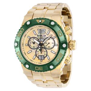 Relgio masculino Reserve Speedway Swiss Ronda 5050.C calibre com mostrador em madreprola - 47 mm. Ouro 39194