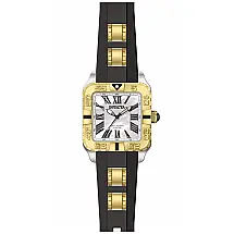 Relgio feminino Subaqua Swiss Ronda 503 calibre com mostrador em madreprola - 36 mm. Preto 44494