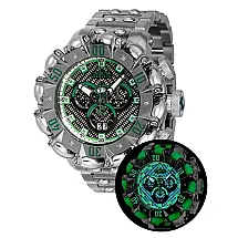 Reserva Hyperbeast Glow In The Dark Swiss Ronda 5050.C Calibre Relgio Masculino - 56mm. Ao. Titnio. Verde 38494
