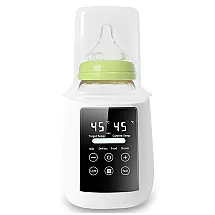 Aquecedor de Mamadeira 6 em 1 com Temporizador e Desligamento Autmático, 110V, Zihanrm, Branco