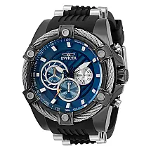 Relgio Masculino Bolt - 52mm. Ao. Preto 32694