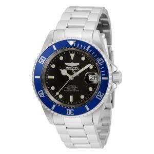 Relógio Masculino Automático Pro Diver, Invicta 35694, Prata e Azul