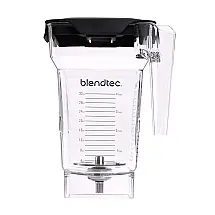 Copo, Jarra de Reposição para Liquidificador 1.9L Modelo, BLENDTEC 406 611 60, Preto