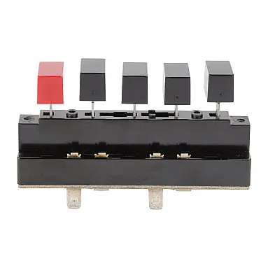 Interruptor 5 Botões Waring 018794