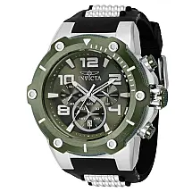Relgio masculino Speedway - 51,5 mm. Ao. Verde 40894
