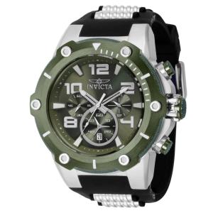 Relgio masculino Speedway - 51,5 mm. Ao. Verde 40894