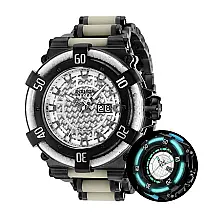 Relógio Masculino ThermoGlow, Invicta 36894, Preto e Branco