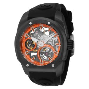 Relgio Mecnico Masculino Corduba - 47mm. Preto 43994