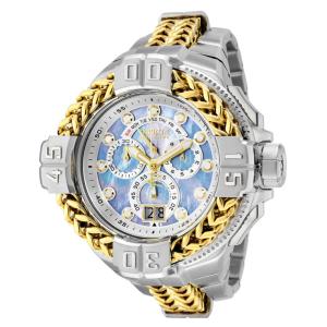 Relógio Masculino Invicta Reserve Gladiator Spartacus com Mostrador Madrepérola 59, Aço e Ouro 35994