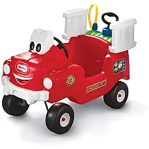 Little Tikes Carro de Passeio Caminhão de Bombeiros até 22 kg, de 2 a 5 Anos