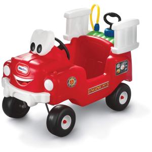 Little Tikes Carro de Passeio Caminhão de Bombeiros até 22 kg, de 2 a 5 Anos