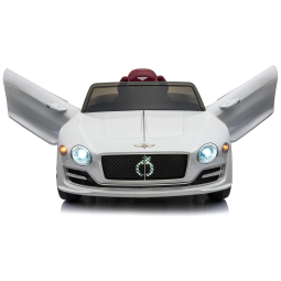 Carro, Carrinho Elétrico 1 Assento, 12V, com Controle Remoto, Vel 5 km por hora, Idade 3, ROCK WHEELS, Branco