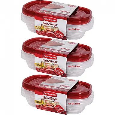 Rubbermaid Potes Para Alimentos, 960mL