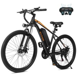 Bicicleta Elétrica Apex para Adultos, Aro 26, 1000W de Potência, Velocidade Máxima de 35 Km/h, Autonomia Máxima de 88 Km, Bateria Removível