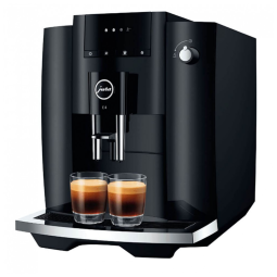 Máquina de Café Expresso Automática com Moedor Embutido, Funções de Pré-Seleção e Visor em LED, 110V 1450W, Jura E4