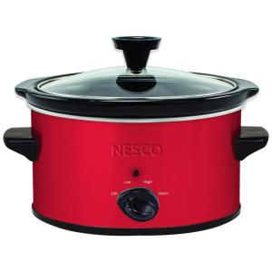 Panela Elétrica Multifuncional 1.4L, Aço Inoxidável, 120W, 110V, NESCO SC 150R, Vermelho