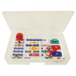 Snap Circuits SC-100 Student Electronics Training Program – Kit Educacional de Eletrônica com Mais de 100 Projetos para Crianças a Partir de