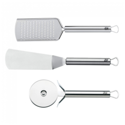 Conjunto de Talheres para Pizza, 3 Peças em Aço Inoxidável, WMF
