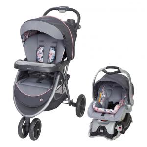 Bebê Conforto Kit Carrinho de Passeio para 2 a 22 kg, BlueBell, BABY TREND TS89C04B, Cinza