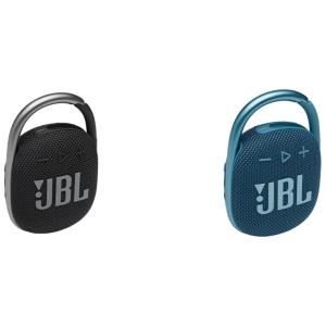 Caixa de Som Bluetooth Portatil Clip 4 com Graves Potentes, JBL, Azul