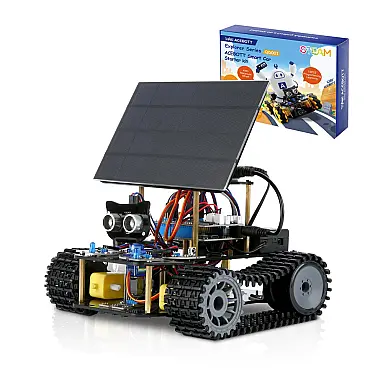 Kit robô tanque solar 4WD