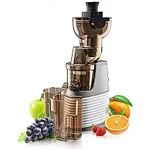 Centrifuga de Frutas com 2 Filtros, Prensa a Frio e Bocal Largo, 110V MIUI, Branco