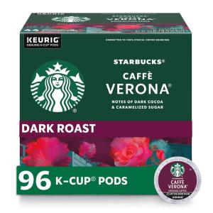 Keuring Kcup Café Verona Torra Escura 96u, STARBUCKS SBK011067987CT, Marrom