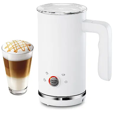 Espumador de Leite Elétrico, Capacidade
