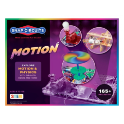 Snap Circuits Motion – Kit Educacional de Eletrônica com Mais de 165 Projetos para Crianças a Partir de 8 Anos