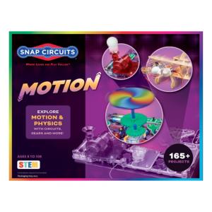 Snap Circuits Motion – Kit Educacional de Eletrônica com Mais de 165 Projetos para Crianças a Partir de 8 Anos