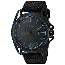 Relógio Masculino Analógico Automático, Nylon, CALVIN KLEIN K5Y31YB1, Preto