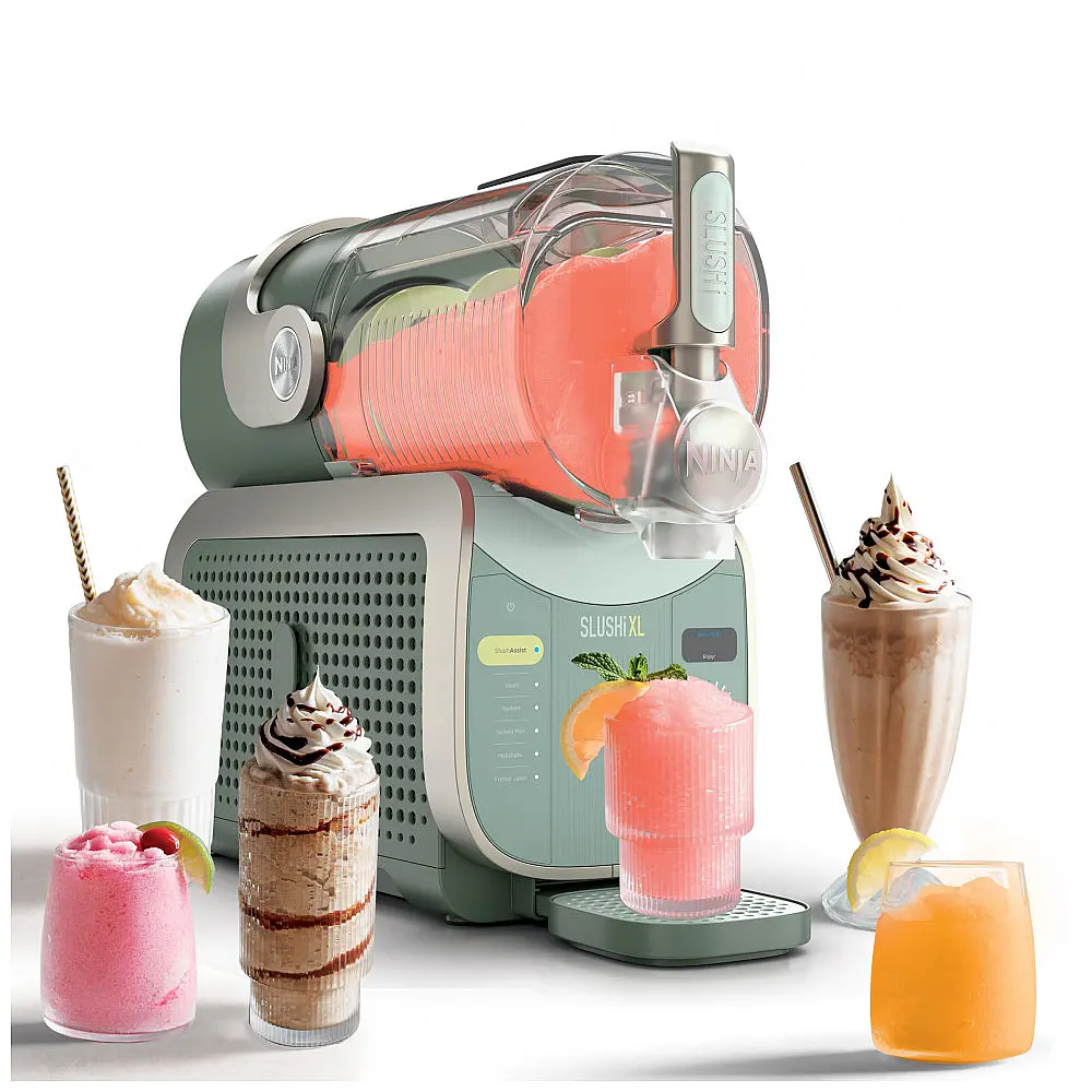 Máquina de Frozen Drink Ninja SLUSHi XL FS601GN 10+ Porções Verde