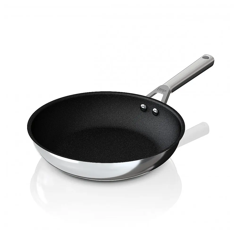 Frigideira Antiaderente em Aço Inoxidável Polido, Ninja C60026