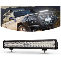 Farol de Milha LED Off Road 50,8cm Feixe Combinado 25000 Lúmens 240W 170 de Luz 9 30V, BUNKER INDUST, Branco