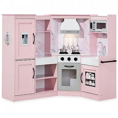 Cozinha Infantil em Madeira interativa